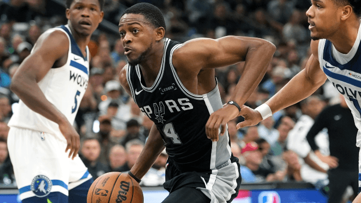 San Antonio Spurs guard De’Aaron Fox NBA