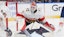 Florida Panthers goaltender Sergei Bobrovsky (72) looks for the puck against the Toronto Maple Leafs.