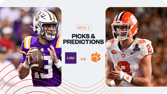 LSU vs Clemson Prediction, Picks & Odds for Tonight — College Football Week 1