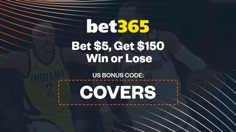 bet365 Bonus Code 'COVERS': Bet $5, Get $150, Win or Lose For Knicks vs Pacers Game 6