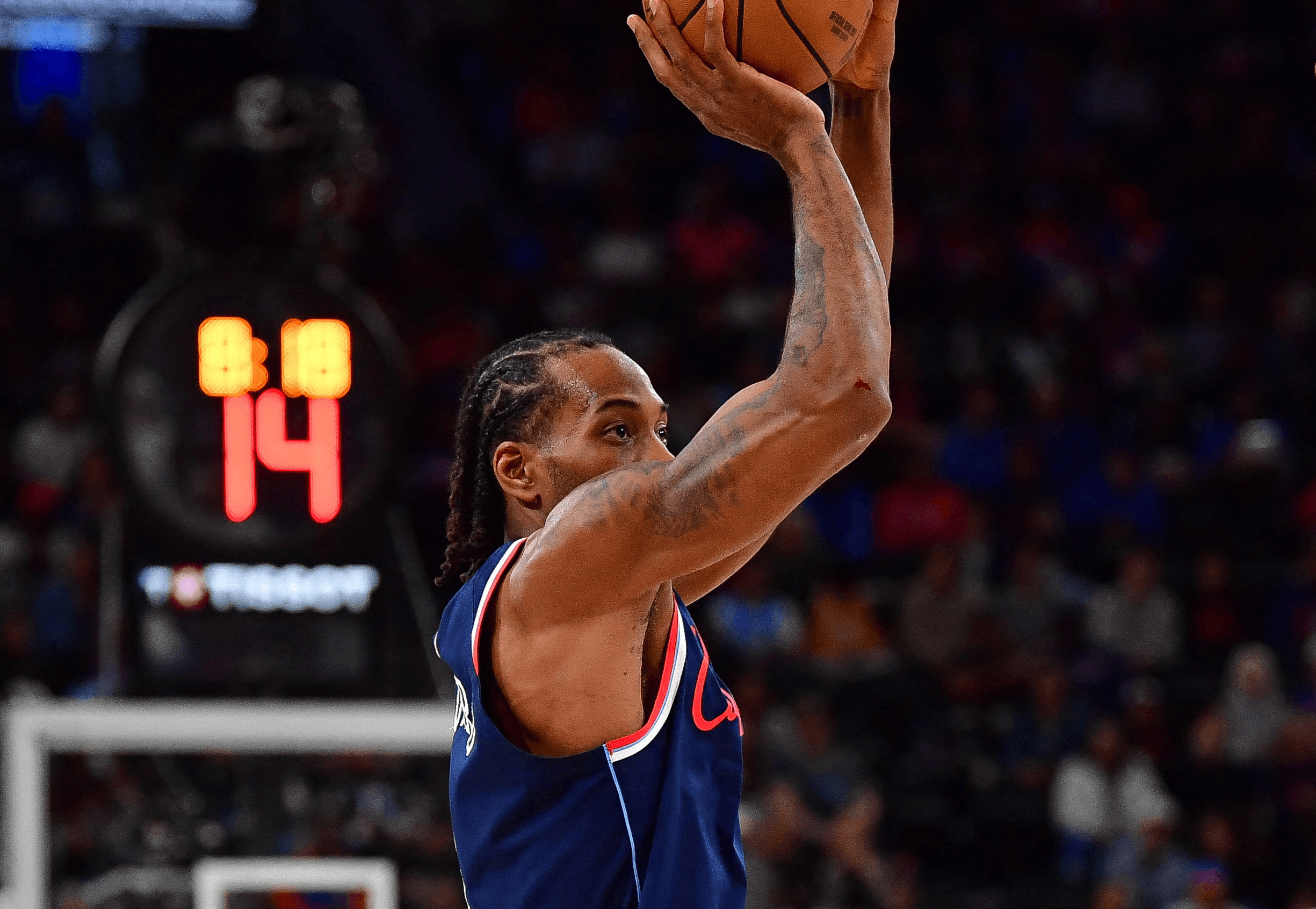 Kawhi Leonard of the Los Angeles Clippers NBA