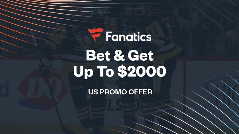 Get up to $2,000 FanCash with Fanatics Sportsbook promo code offer for Penguins vs Flyers - no code needed to claim this welcome bonus.