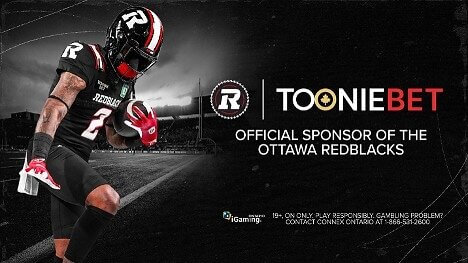 How To Bet - ToonieBet Adds Redblacks Partnership to Growing CFL Presence