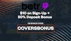 Betr Picks Promo 'COVERSBONUS' Grants $10 on Sign-Up 50% Deposit Bonus Up To $200 For Steelers-Bengals