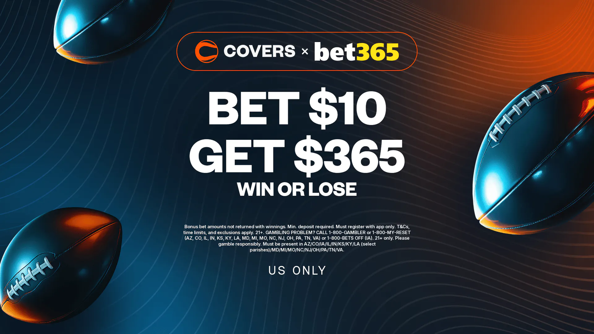 Bet365 Bonus Code: Bet $10, Get $365 Bonus for Lions vs. Bills Thursday ...