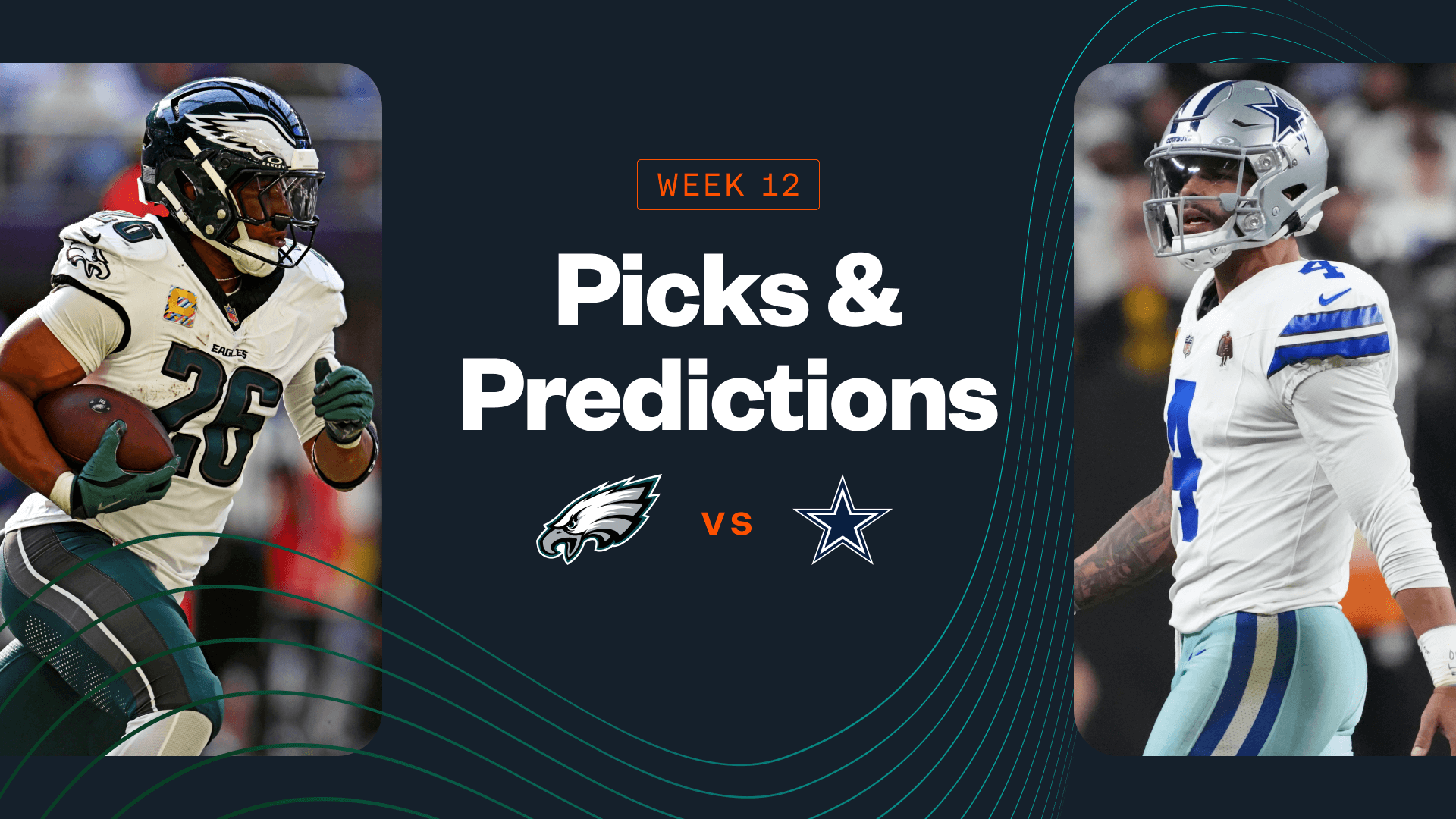 Eagles vs Cowboys Predictions, Picks & Best Bet for NFL Week 12 Today