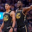 Jordan Poole Draymond Green Golden State Warriors NBA