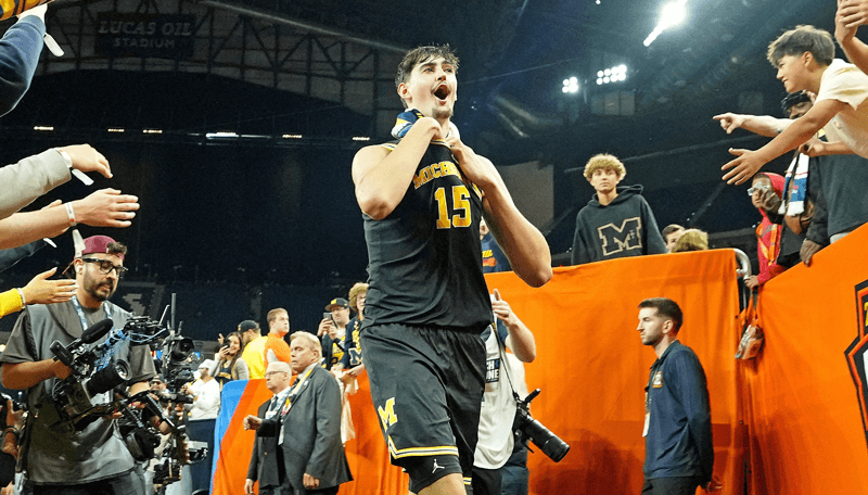 Aday Mara Michigan Wolverines Big Ten March Madness college basketball