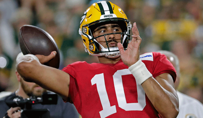 Jordan Love Green Bay Packers NFL preseason