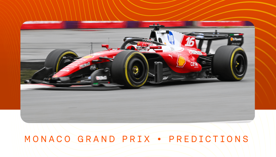 A custom photo of Charles Leclerc's Ferrari car.