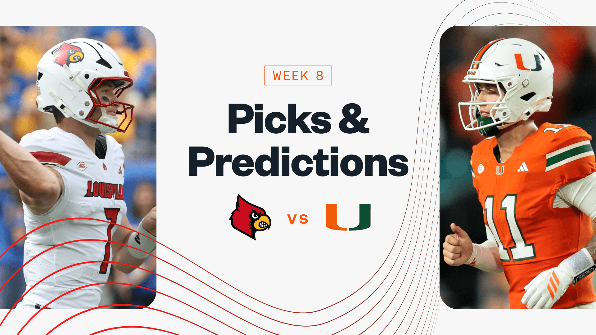 Louisville vs Miami Prediction, Picks & Odds for Tonight — College Football Week 8