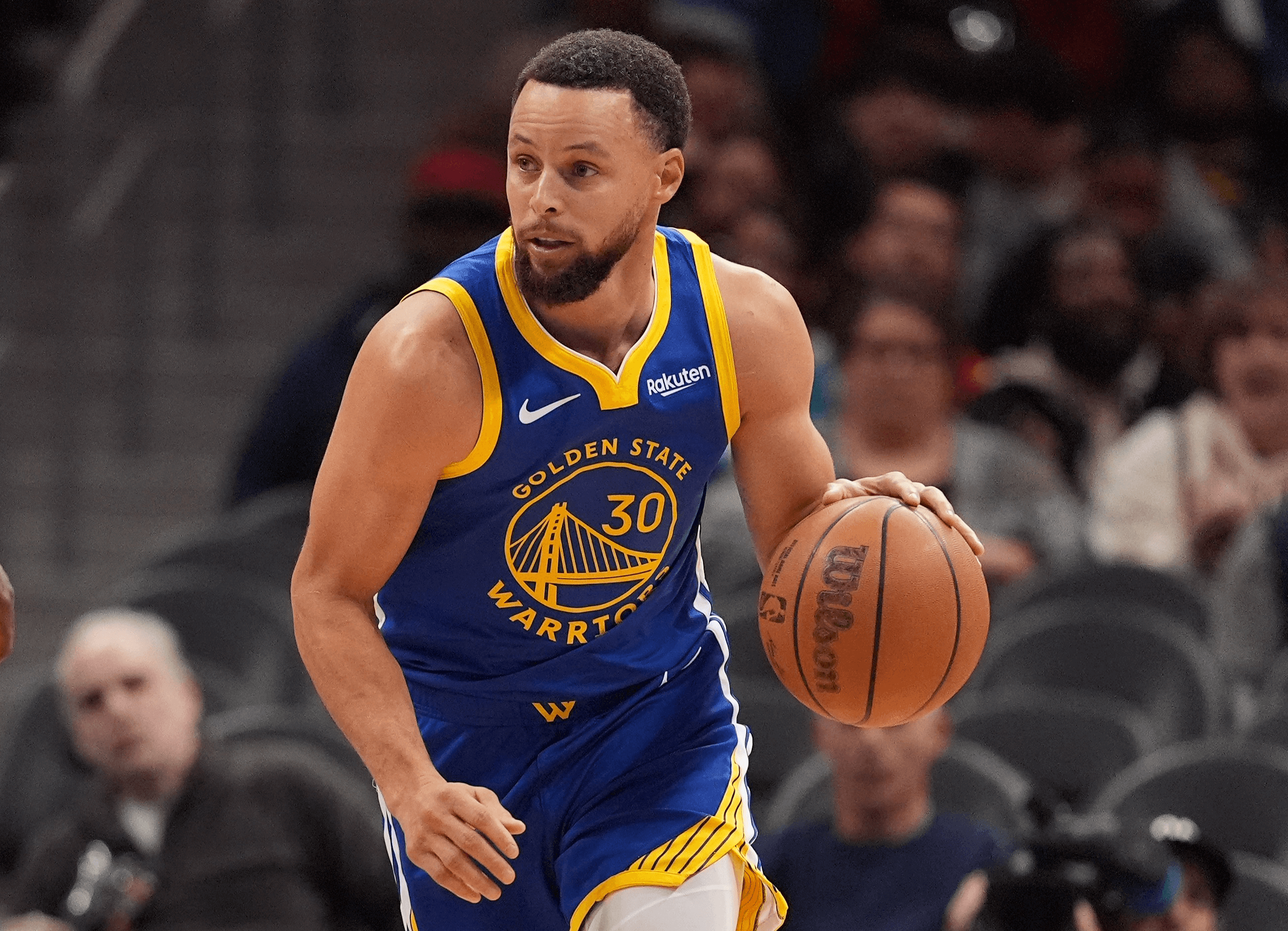 Stephen Curry of the Golden State Warriors NBA