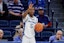 Air Force Falcons player in NCAAB action.