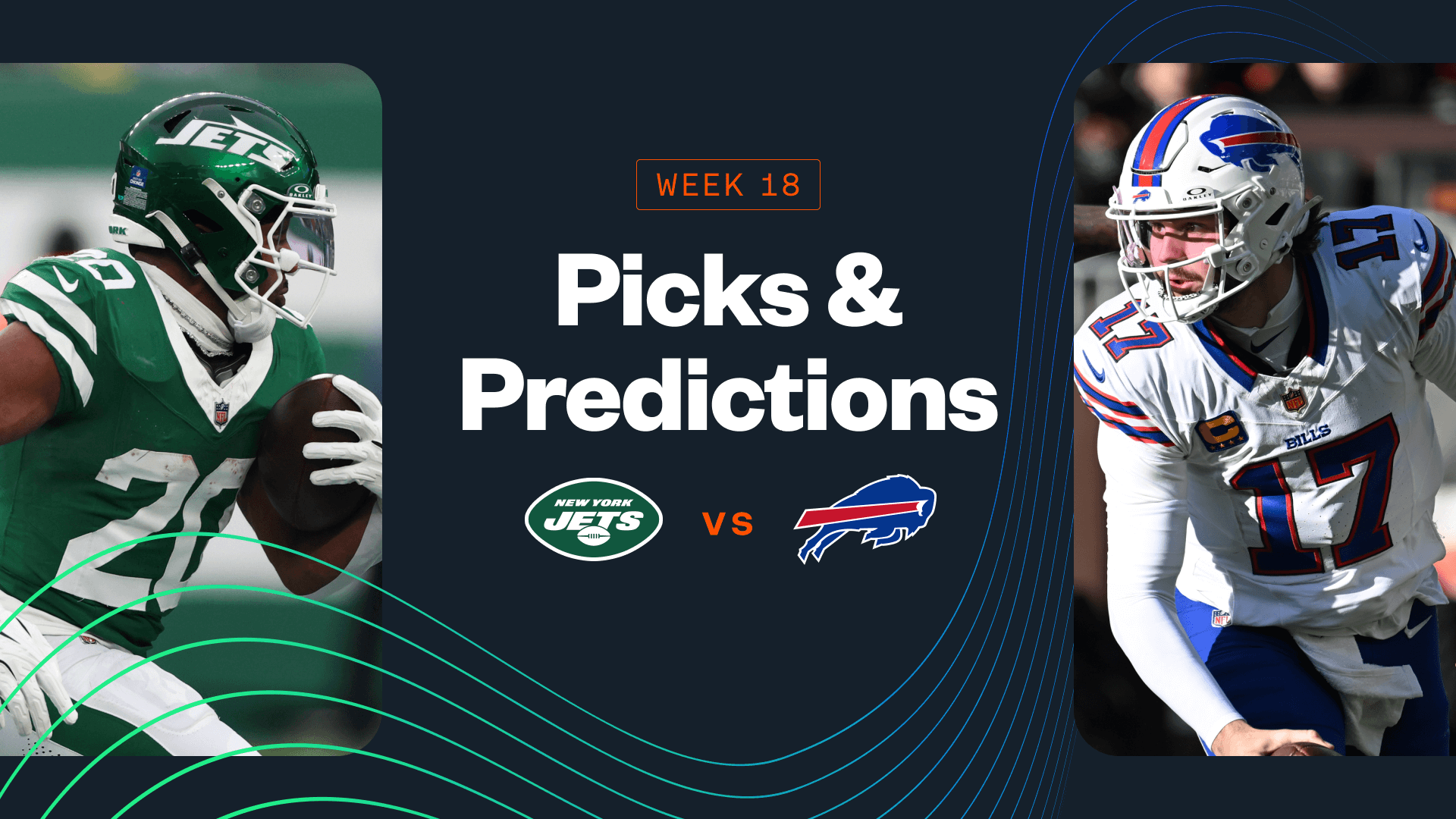 How To Bet - Jets vs Bills Predictions, Picks & Best Bets for Today's NFL Week 18 Game