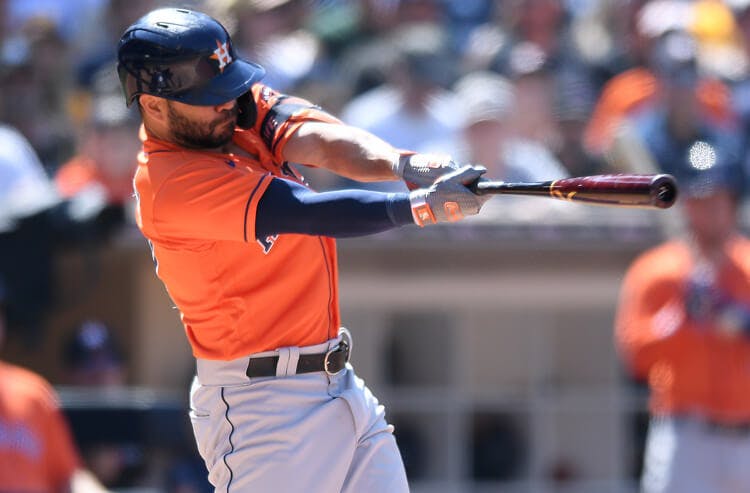 Jose Altuve Houston Astros MLB prop picks