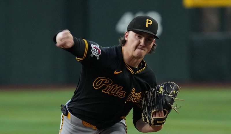  Pittsburgh Pirates pitcher Bubba Chandler (36) throws against the Arizona Diamondbacks.