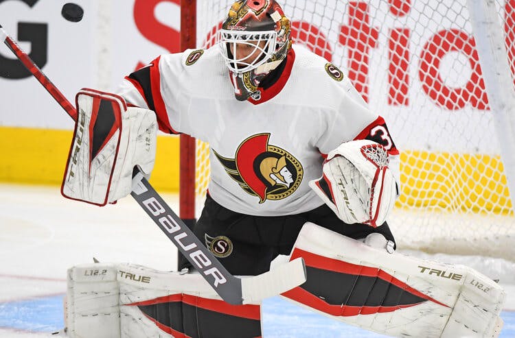 Anton Forsberg Ottawa Senators NHL