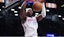 Miami Heat center Bam Adebayo (13) dunks the ball during the second half against the Brooklyn Nets.