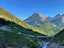 The 51-mile drive along Going-to-the-Sun Road in Glacier National Park in Montana offers visitors spectacular views. There are several exhibits along the road where you can stop, take pictures and learn about the park.