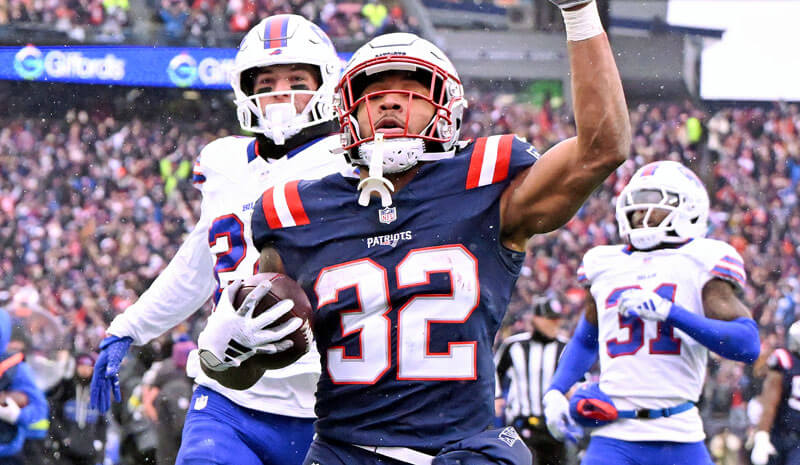 How To Bet - Anytime Touchdown Scorer Patriots vs Ravens Prediction: TD Picks for Sunday Night Football Week 16