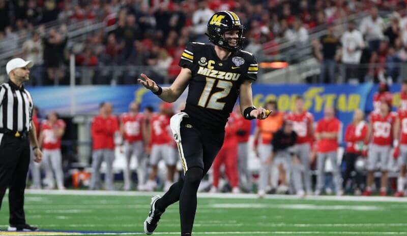 Brady Cook Missouri Tigers NCAAF