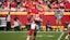 Kansas City Chiefs quarterback Patrick Mahomes (15) drops back to pass.