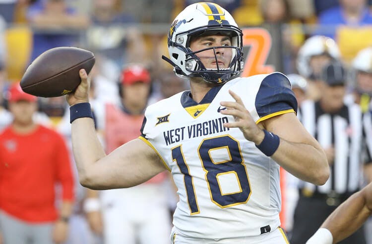 JT Daniels West Virginia Mountaineers college football picks