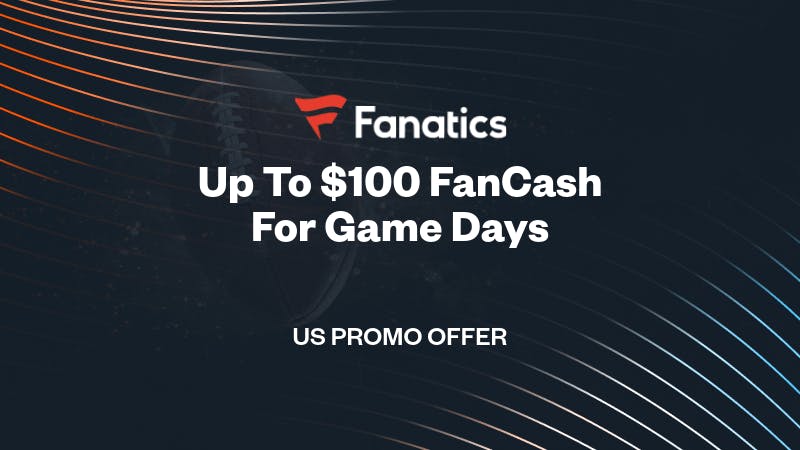Fanatics Sportsbook Promo for the 2025 NFL Season