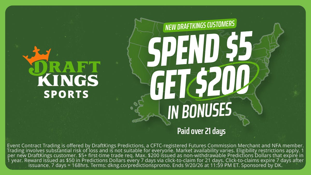 DraftKings Predictions Promo Code: Spend $5, Get $200 Bonus for Steelers vs. Bills