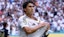 Real Madrid C.F. forward Gonzalo Garcia (30) reacts scoring their first goal.