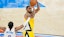 Indiana Pacers forward Obi Toppin (1) shoots the ball against the Oklahoma City Thunder.
