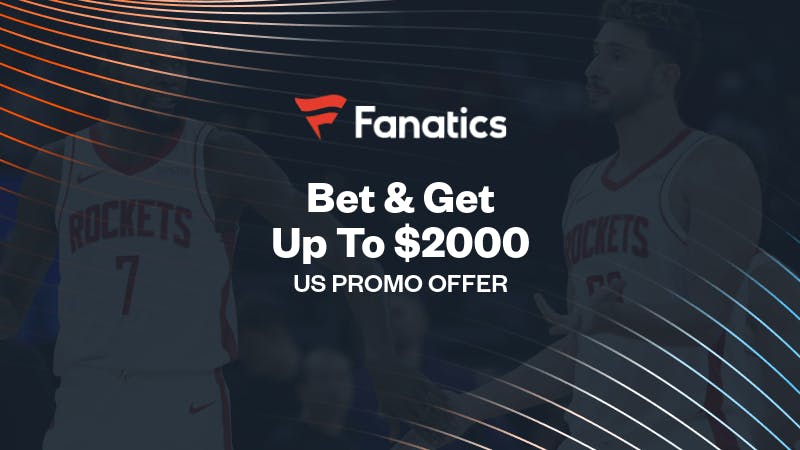 Get up to $2,000 FanCash with Fanatics Sportsbook promo code offer for Rockets vs Thunder. No code needed for new users Tuesday.