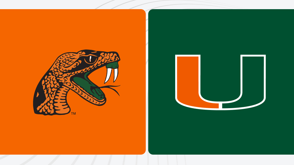 Florida A&M Rattlers Miami Hurricanes NCAAF