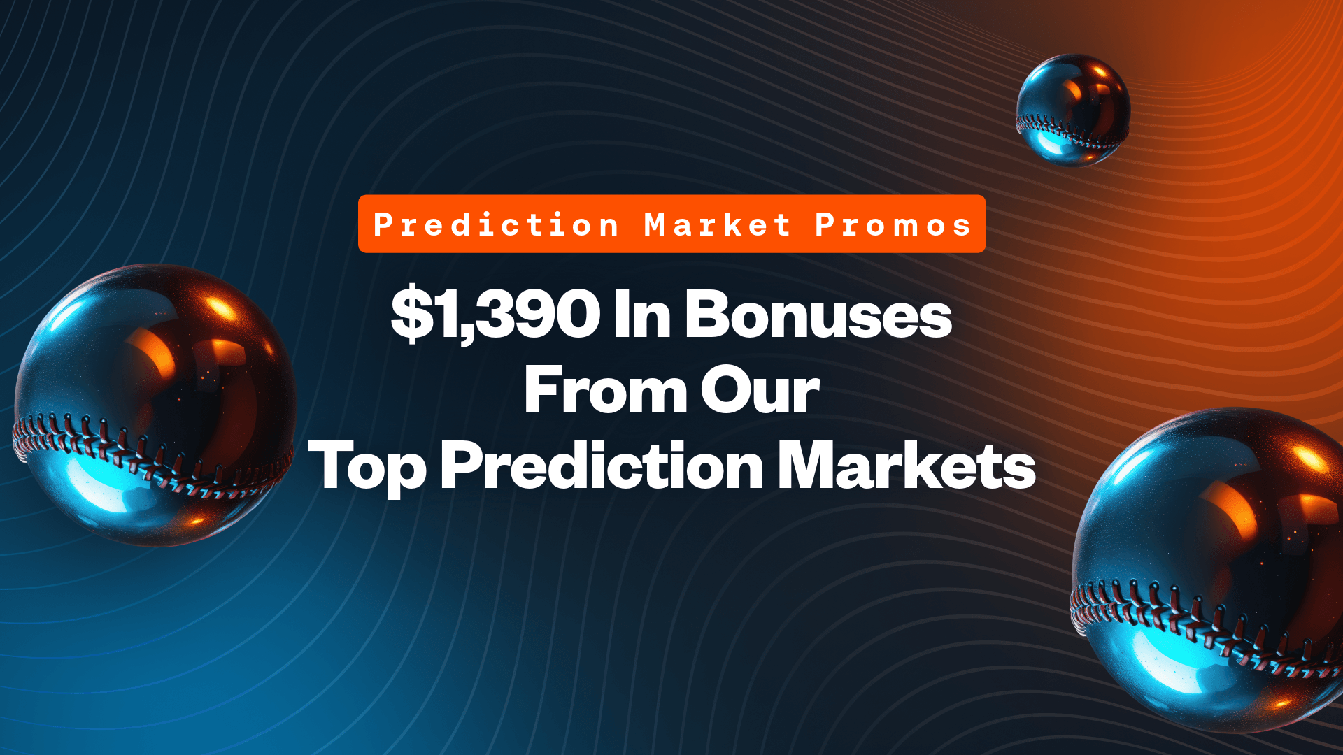 Claim prediction market welcome bonuses by signing up today!