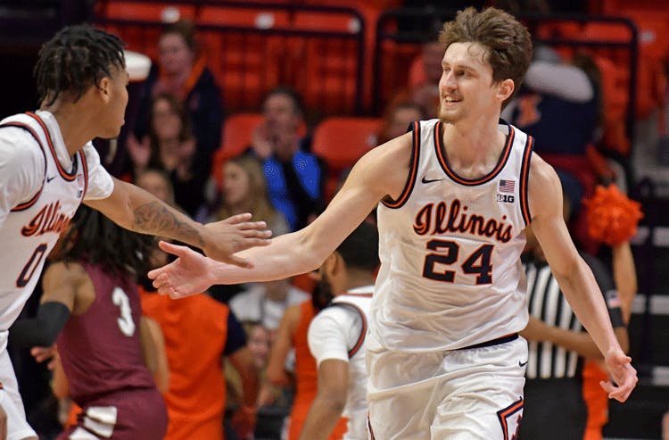 Matthew Mayer Illinois Fighting Illini College Basketball