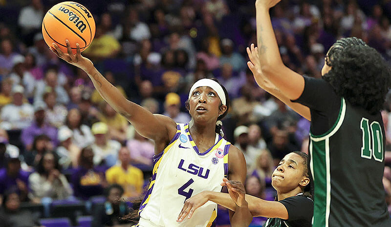 Women's College Basketball Odds: Texas, LSU Move On