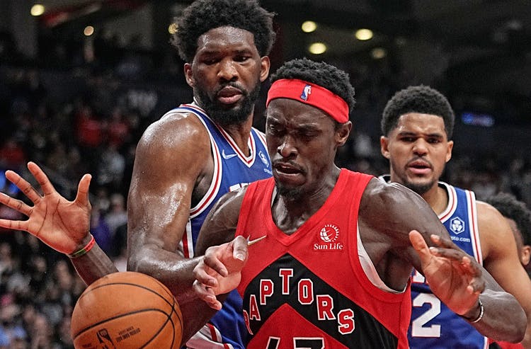 Pascal Siakam Toronto Raptors Joel Embiid Philadelphia 76ers NBA Playoffs