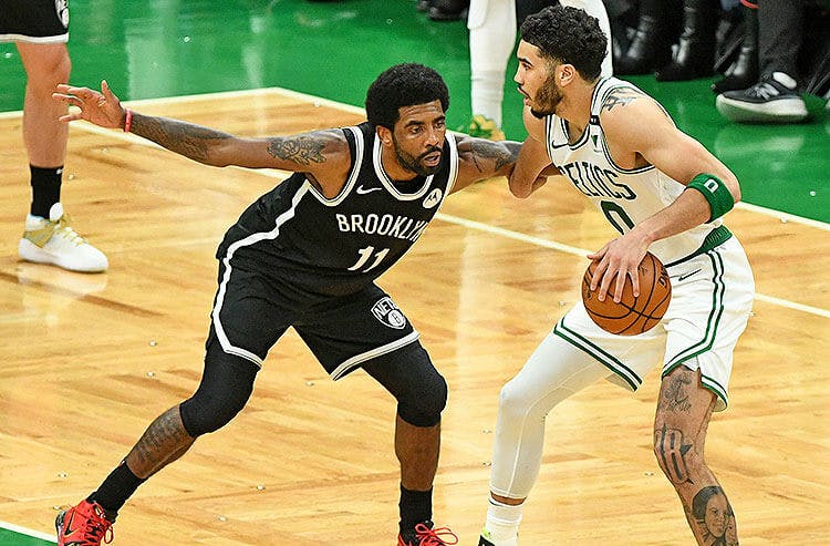 Kyrie Irving Brooklyn Nets Jayson Tatum Boston Celtics NBA