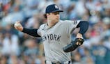 New York Yankees starting pitcher Cam Schlittler (31).