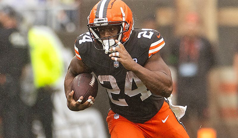 NFL Player Props Week 7 Nick Chubb