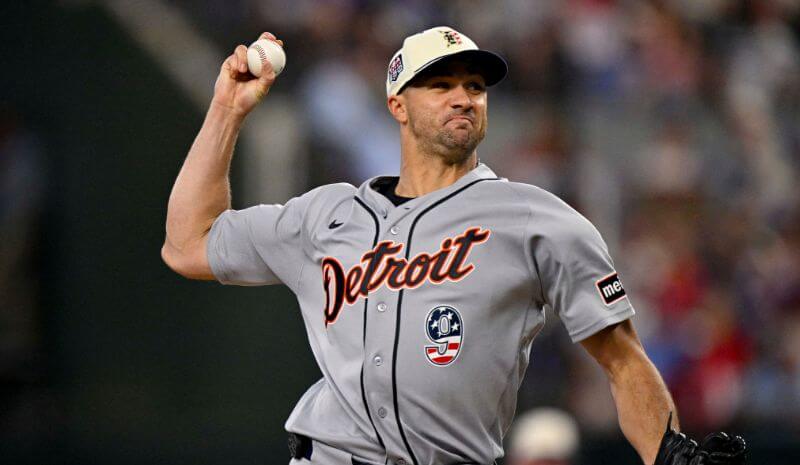 Detroit Tigers starting pitcher Jack Flaherty.