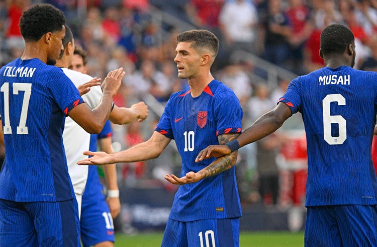 Christian Pulisic Team USA Soccer