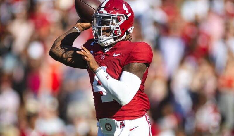 Jalen Milroe Alabama Crimson Tide NCAAF