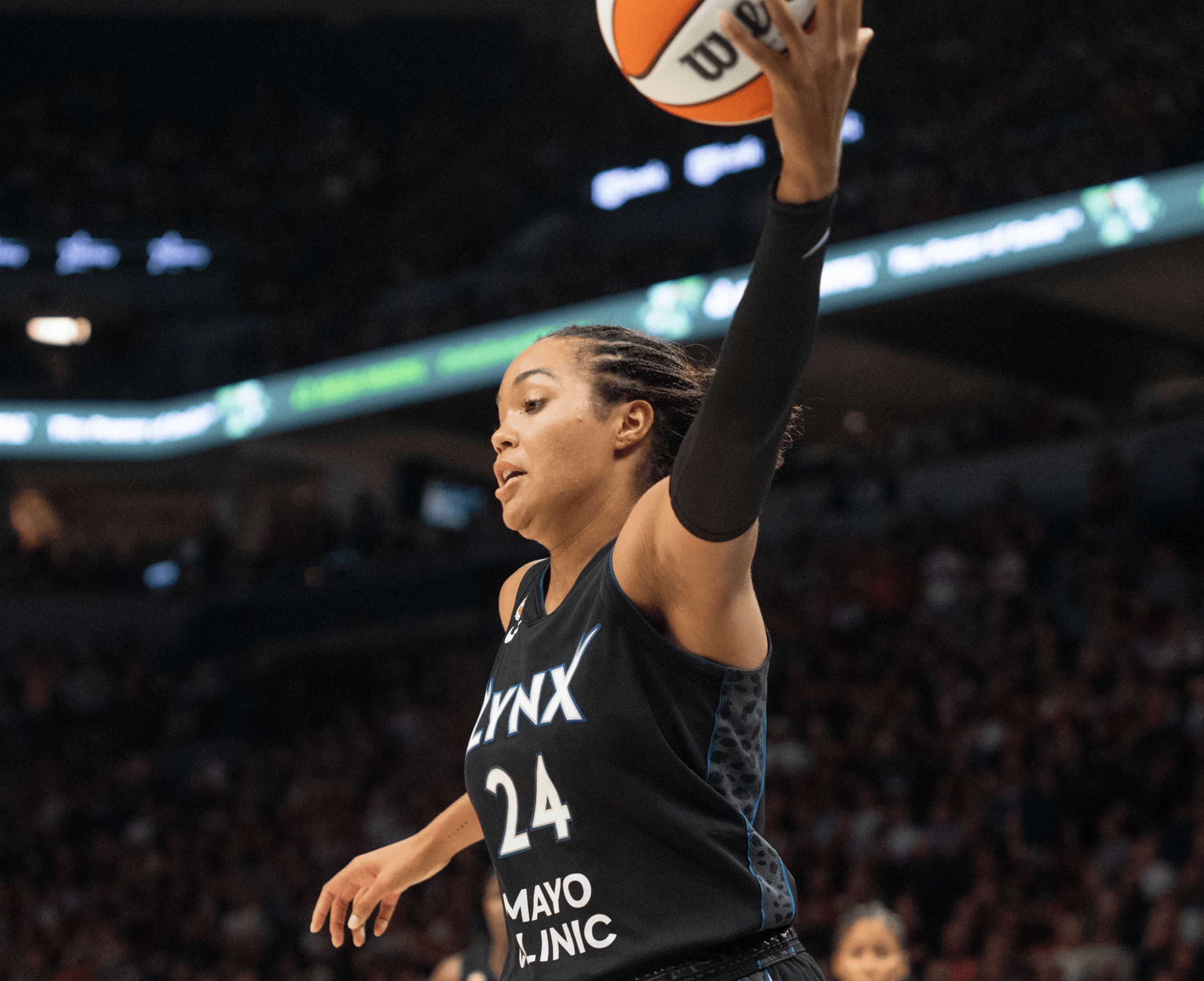 Napheesa Collier of the Minnesota Lynx WNBA