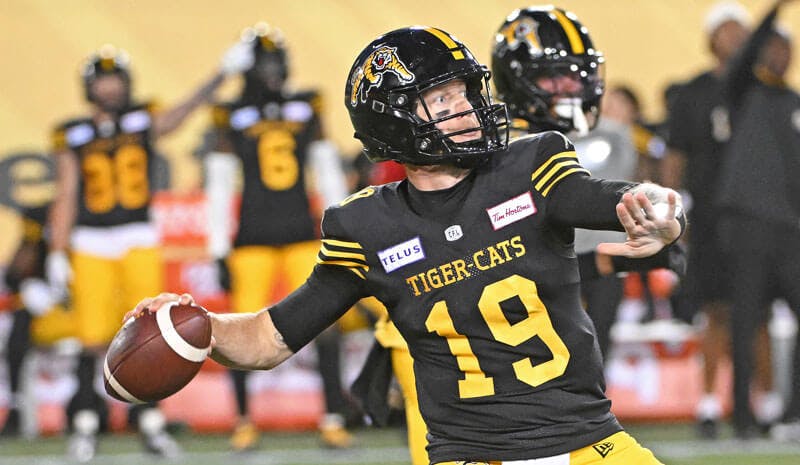 Bo Levi Mitchell Hamilton Tiger-Cats CFL