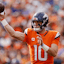 Bo Nix of the Denver Broncos
