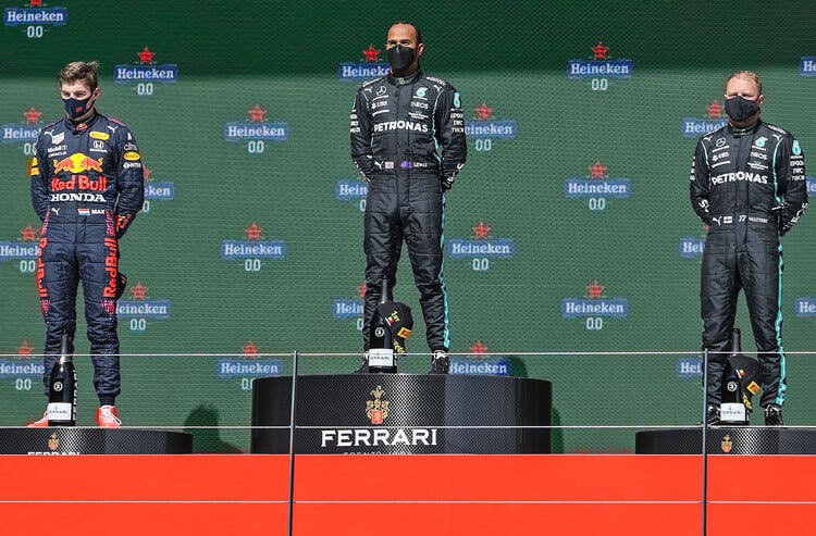 Lewis Hamilton Max Verstappen Valtteri Bottas Formula 1