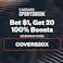 Get 20 100% profit boosts with Caesars Sportsbook promo code COVERS20X for UFC 321 Aspinall vs Gane. Bet $1, get up to $50,000 in boosts.