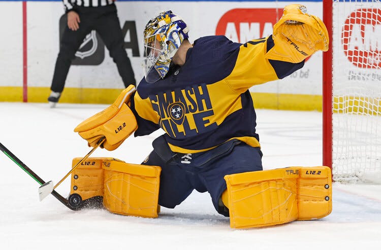 Nashville Predators NHL Jusse Saros