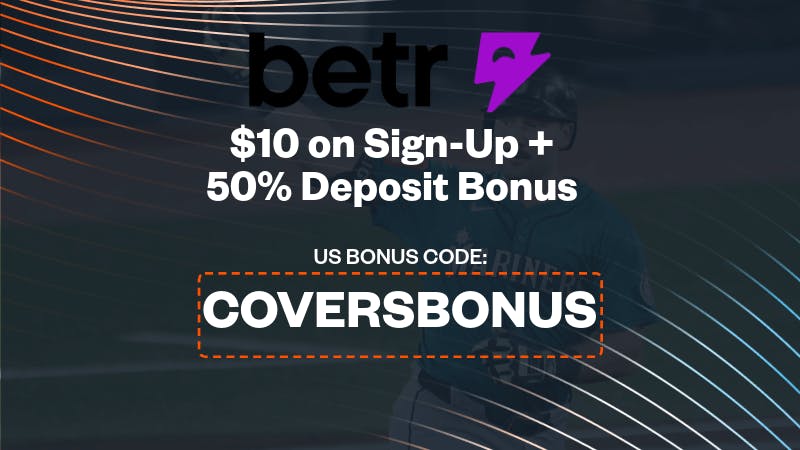 Use Betr Picks Promo 'COVERSBONUS' For $10 On Sign-Up + A 50% Deposit Match Up To $200 For Game 3 Of Blue Jays Vs Mariners